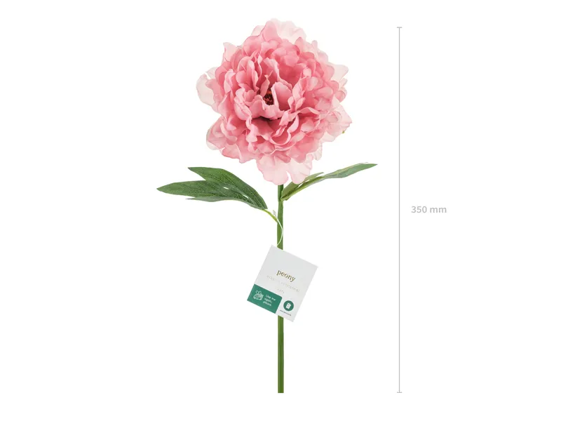 Bujor Artificial Roz 35cm KWT4-081 - Decor Premium [4]