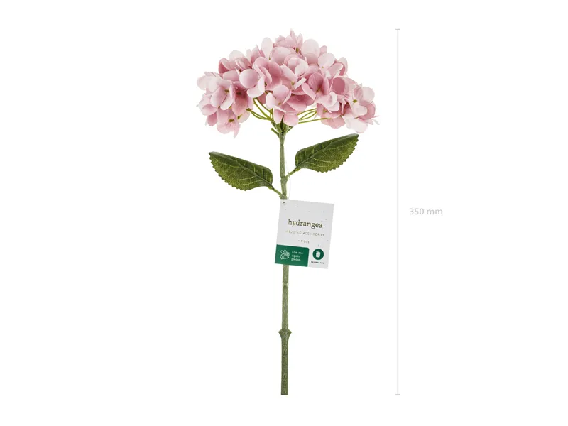 Hortensie Artificială Roz Deschis 35cm KWT7-081J [4]