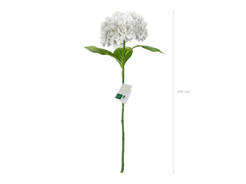 Hortensie Premium Albă 69cm KWT8-008 - Decor Lux [4]