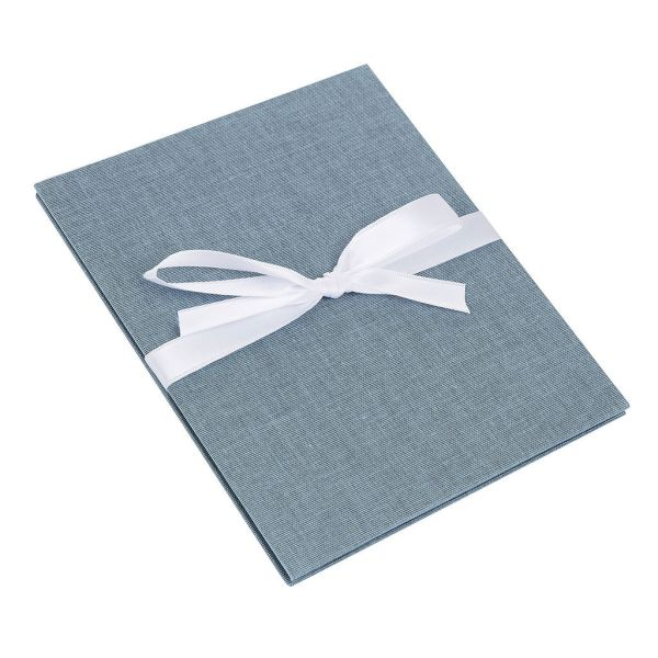 GB ALBUM FOTO CU PANGLICA 13*18CM 10 FOTOGRAFII COPERTA IN GRI ALBASTRUI 68213 [2]