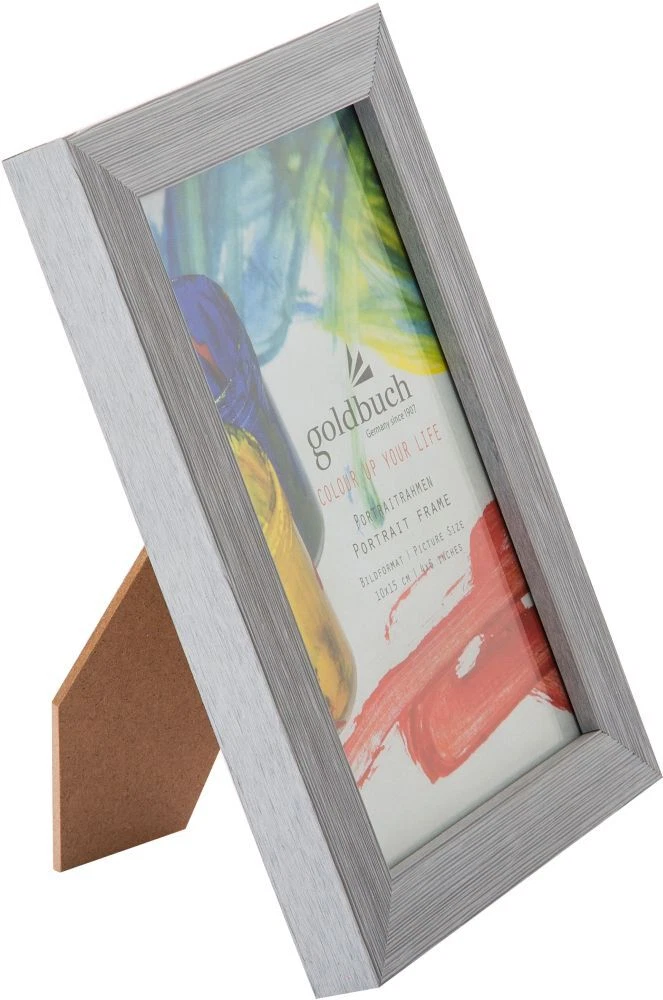 GB RAMA FOTO PLASTIC CU SUPORT 10*15CM ASPECT LEMN COLOR UP GRI DESCHIS 910702 [2]