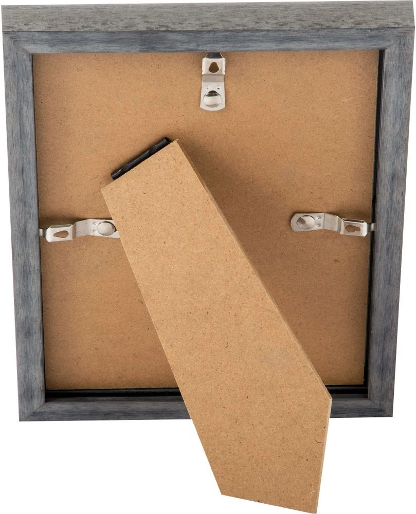 GB RAMA FOTO PLASTIC CU SUPORT 13*18CM ASPECT LEMN COLOR UP GRI INCHIS 910803 [3]