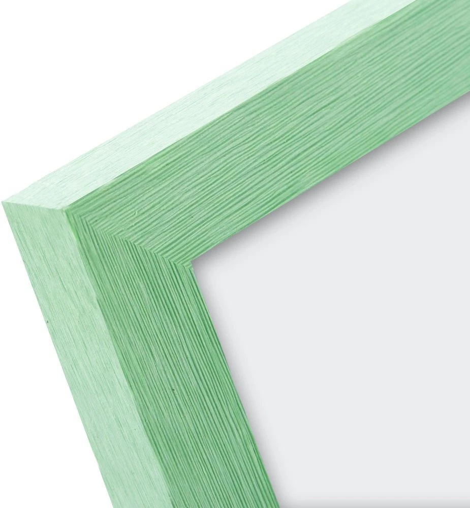 GB RAMA FOTO PLASTIC CU SUPORT 13*18CM ASPECT LEMN COLOR UP VERDE MENTA 910403 [4]