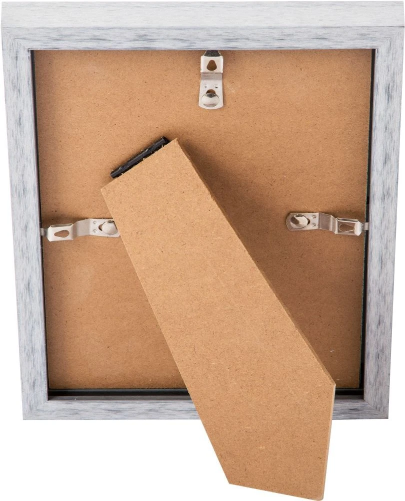 GB RAMA FOTO PLASTIC CU SUPORT 15*20CM ASPECT LEMN COLOR UP GRI DESCHIS 910704 [3]