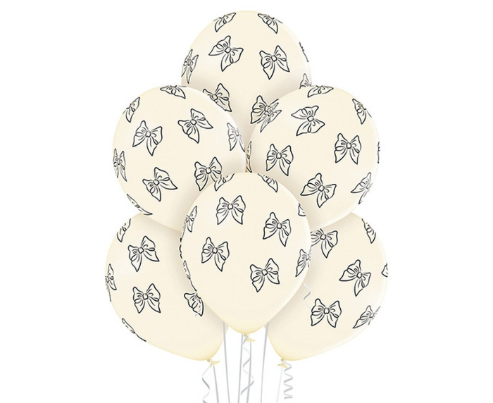 BALON LATEX D11, HEARTS VANILLA, 30CM, 1C5S, 6/SET BRP_5000869 [2]