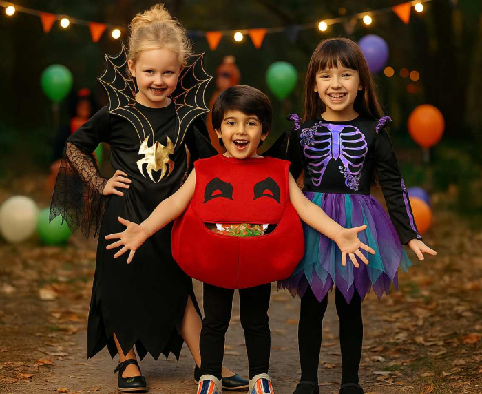 COSTUM PENTRU COPII 130/140CM BLACK WIDOW SL-BW13 [4]