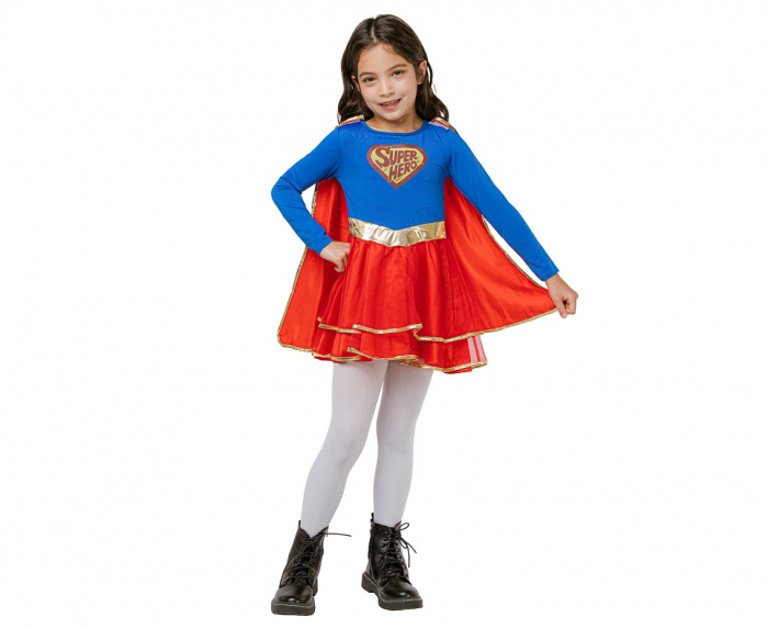 GOD COSTUM PT COPII 100/120CM SUPER HERO GIRL SL-SA11 [1]
