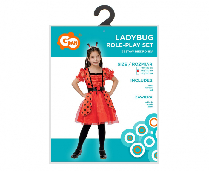 GOD COSTUM PT COPII 120/130 CM LADYBUG SL-LB12 [4]