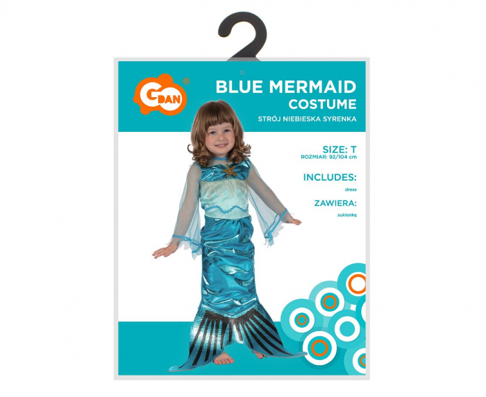 GOD COSTUM PT COPII 120/130 CM, SIRENA SL-SR92 [4]