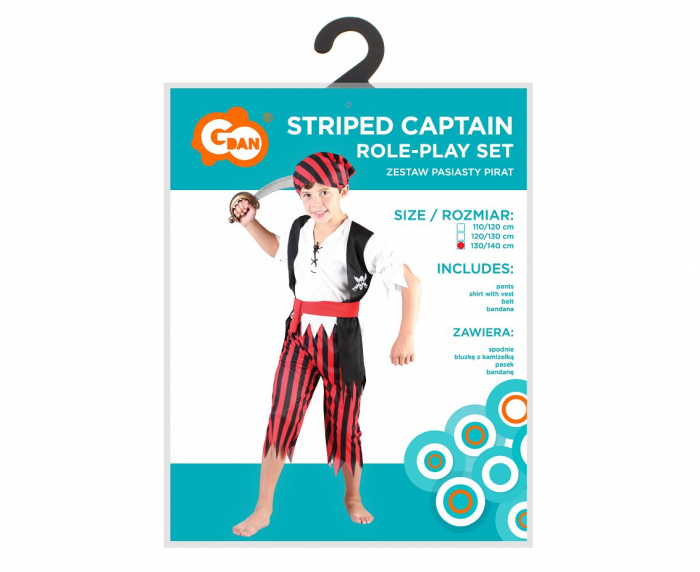 GOD COSTUM PT COPII 130/140 CM, PIRAT SL-PV13 [3]