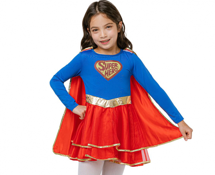 GOD COSTUM PT COPII 130/140 CM, SUPER HERO GIRL SL-SA13 [2]