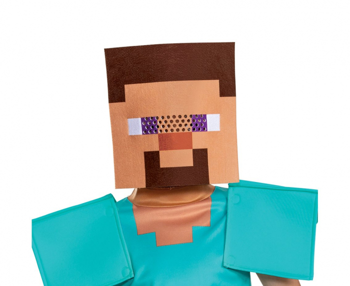 GOD COSTUM PT COPII M, 7-8 ANI STEVE ESSENTIAL-MINECRAFT 162429K-20L [5]