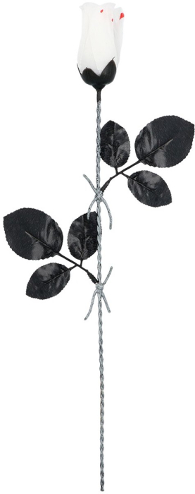 DECORATIUNE HALLOWEEN MIX FLORI, 5 MODELE 45CM 72149 [2]