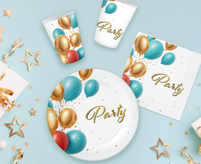 GOD FARFURII CARTON Party, 18cm, 6/set PG-TPAR [2]