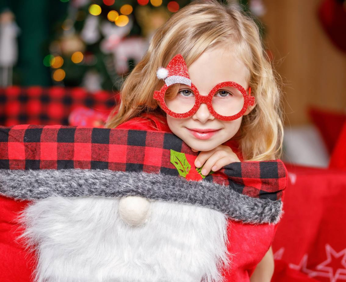 OCHELARI ROSII CU PALARIA LUI MOS CRACIUN NW-OCMI [4]