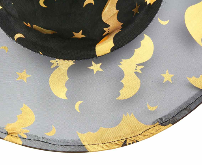 PALARIE VRAJITOARE NEAGRA CU IMPRIMEU AURIU YH-KCZA [3]