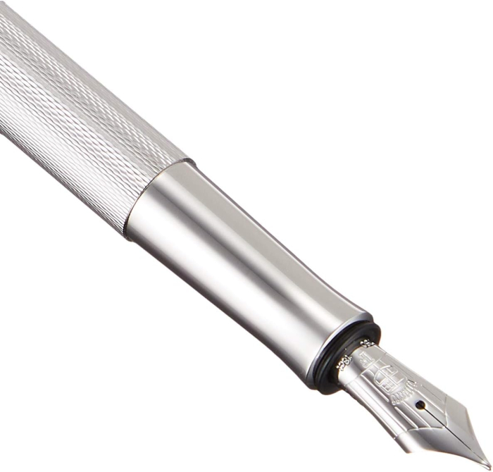 GRAF STILOU GUILLOCHE RODIUM F GRAF VON FABER-CASTELL GF146591 RH [3]