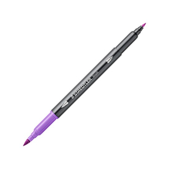 GRI CARIOCA STAEDTLER TIP PENSULA AQUARELL 2 CAPETE LAVANDA 3001-62 [1]