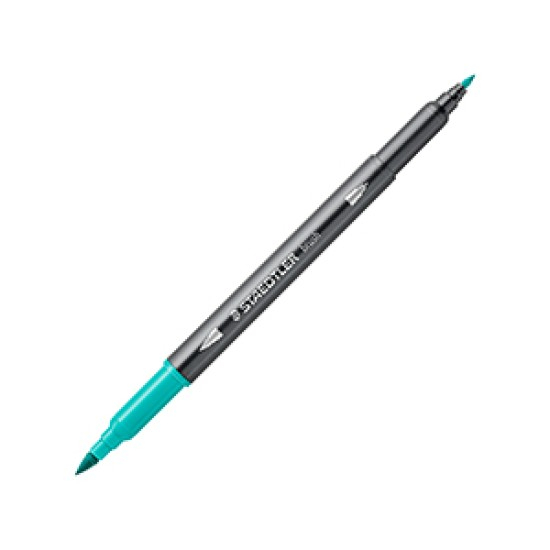 GRI CARIOCA STAEDTLER TIP PENSULA AQUARELL 2 CAPETE TURCOAZ 3001-54 [1]