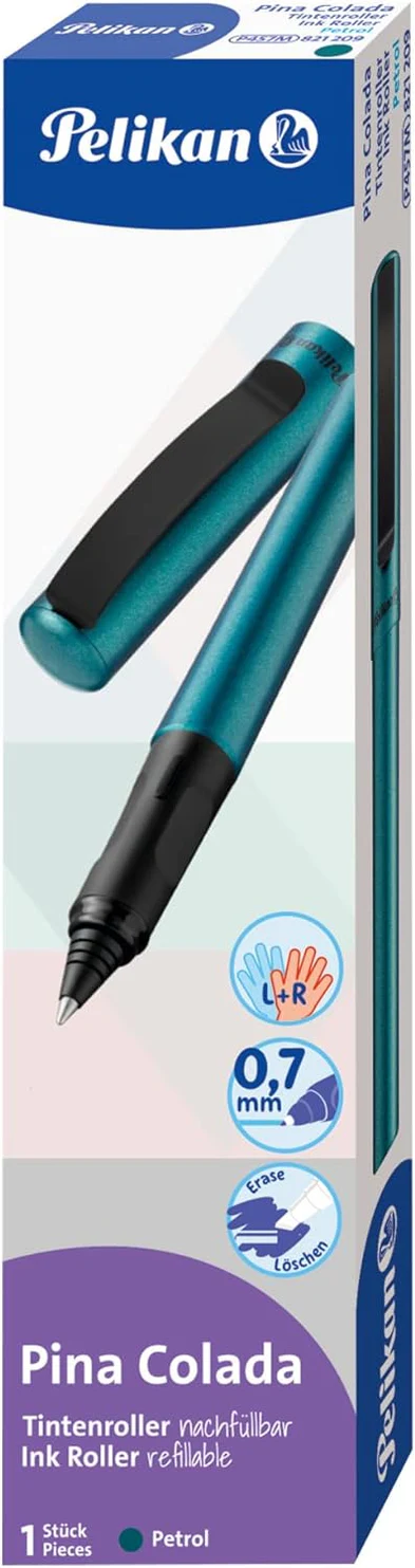 HE ROLLER PELIKAN PINA COLADA 821209 ALBASTRU PETROL METALIZAT [2]
