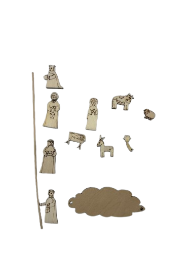 KIT CREATIV CRACIUN DECORATIUNE SUSPENDATA - BETLEEM 26347 [3]