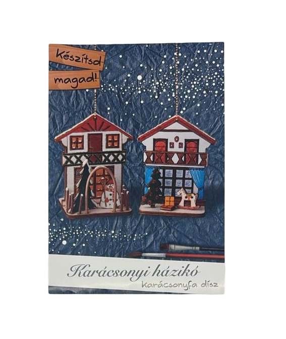 KIT CREATIV CRACIUN DECORATIUNE SUSPENDATA - CASUTA DE CRACIUN 17522 [1]