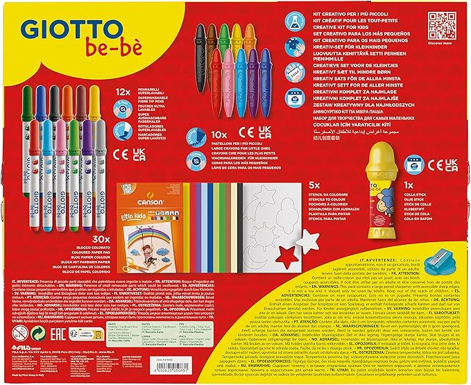 Kit Creativ Giotto be-bè Little Creations 58 Piese [4]