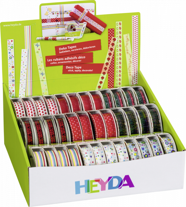 KP BANDA DECOR 15MM*10M SPRING CULORI ASORTATE HEYDA 3584395 [3]