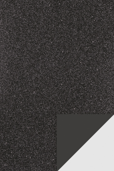 KP COALA GUMATA GLITTER A4 2MM NEGRU 8434561 [1]