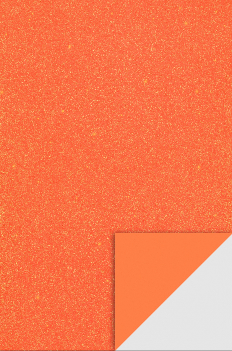 KP COALA GUMATA GLITTER A4 2MM PORTOCALIU 8434510 [1]