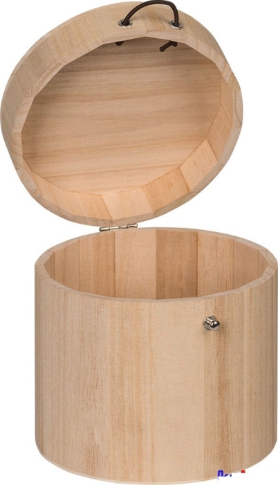 KP CUTIE LEMN ROTUNDA 15.5*15.4CM CU CAPAC 8735206 [2]