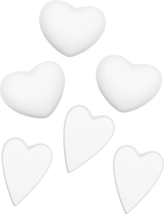 FORME MODELAJ 35-45MM ALB INIMIOARE 2710001 [2]