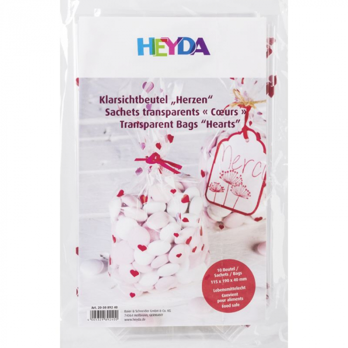 KP PUNGA CELOFAN HEYDA 115*190MM INIMI TRANSPARENT 10/SET 3089240 [2]