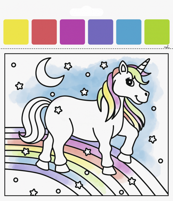 KP SET DE COLORAT 15*18CM UNICORN 4870763 [2]
