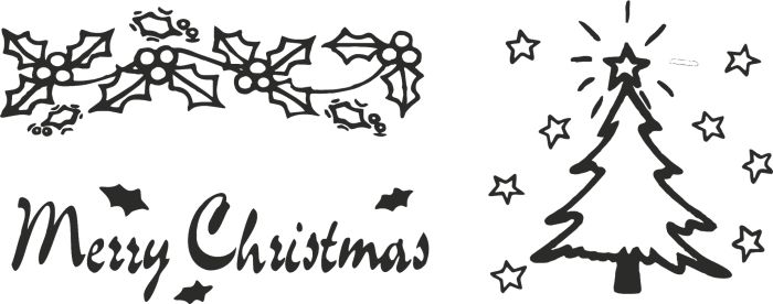 SET STAMPILE HEYDA ''Merry Christmas'' 4888481 [2]