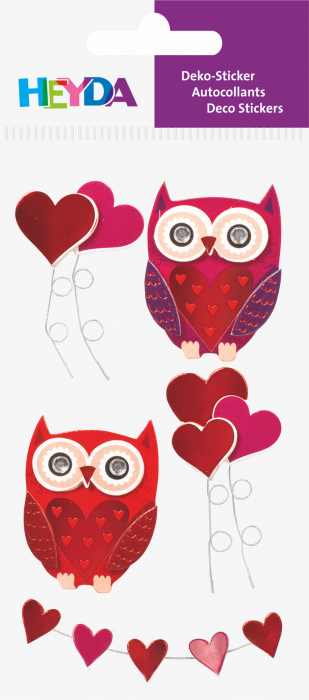 KP STICKER DECOR 7.5*16.5CM BUFNITA/INIMA 5 PCS 3780727 [2]