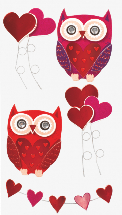 KP STICKER DECOR 7.5*16.5CM BUFNITA/INIMA 5 PCS 3780727 [1]