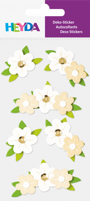 KP STICKER DECOR 7.5*16.5CM FLORI 6 PCS 3780642 [2]