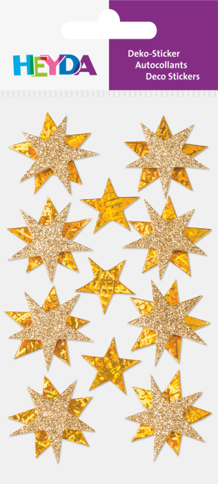 STICKER DECOR 7.5*16.5CM STELE AURII 11PCS 3780704 [1]
