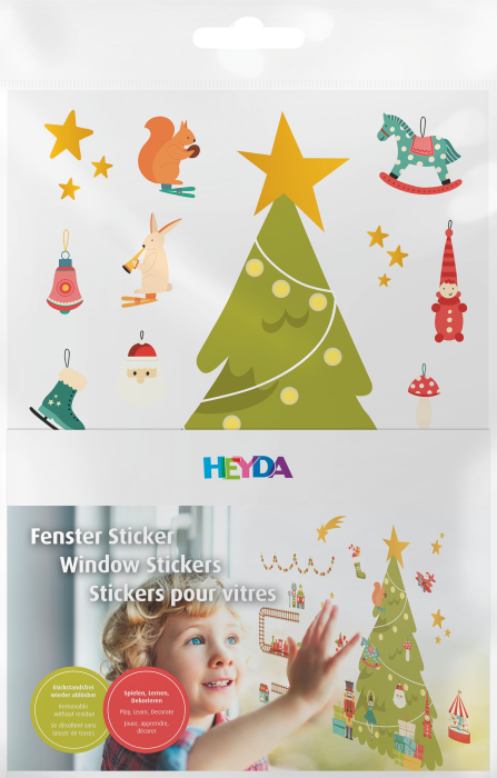 STICKER DECOR FEREASTRA MOTIV CRACIUN 3 COLI/SET 3584453 [2]