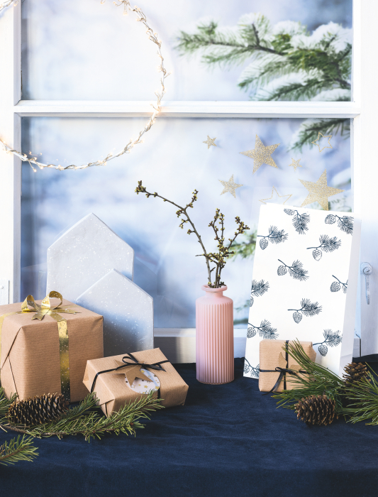 STICKER DECOR FEREASTRA STELE 3 COLI/SET GLITTER AURIU 3584469 [3]