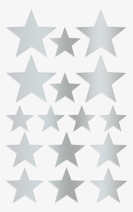 STICKERE STELE ARGINTII 4 COLI/SET HEYDA 3780811 [1]