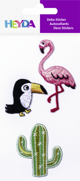 KP STICKERE TEXTILE 7.5*16.5CM EXOTIC 3 PCS 3782841 [2]