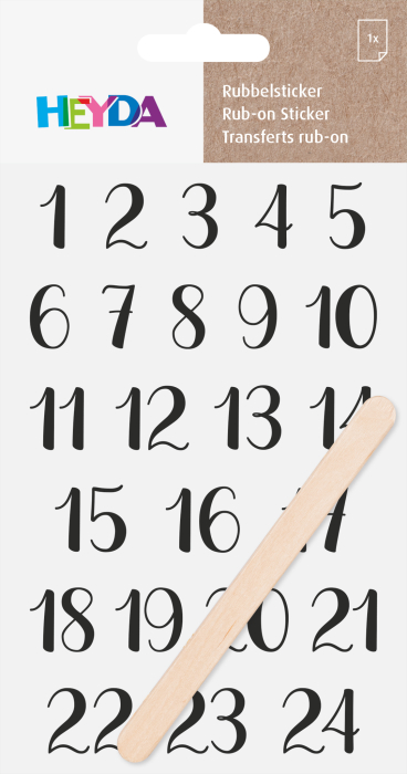 STICKERE TRANSFERABILE ADVENT 10*19CM 3780937 [2]