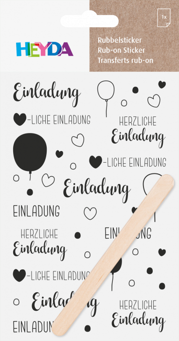 KP STICKERE TRANSFERABILE DIVERSE MESAJE NEGRE 10*19CM 3780902 [2]