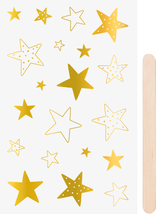 STICKERE TRANSFERABILE STELE AURII 10*19CM 3780942 [1]