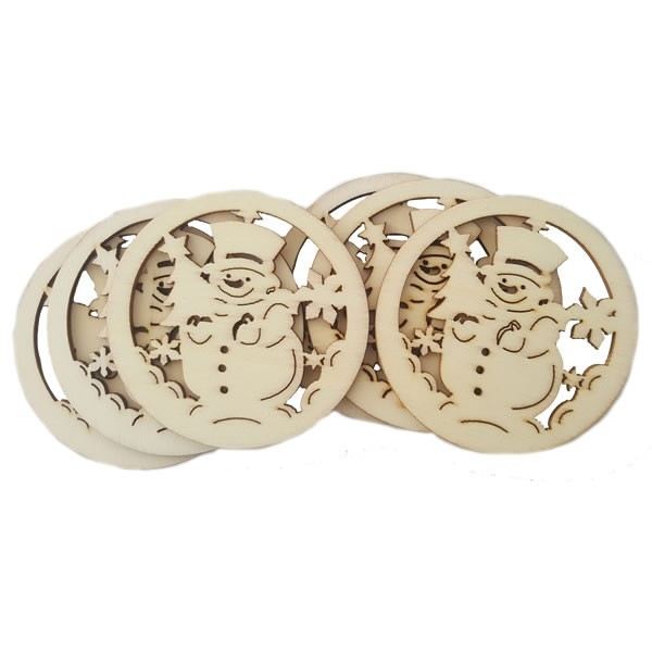 ACCESORII CREATIE LEMN GLOB CU OM DE ZAPADA 6/SET A875 [1]