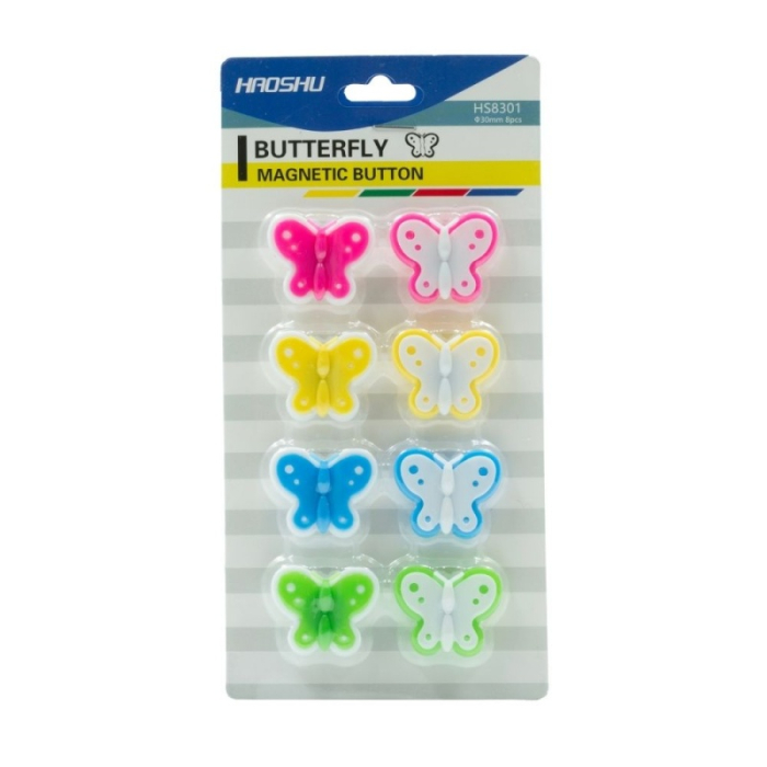 MAGNETI FLUTURI 30mm 8/set HS8301/M1628 [1]