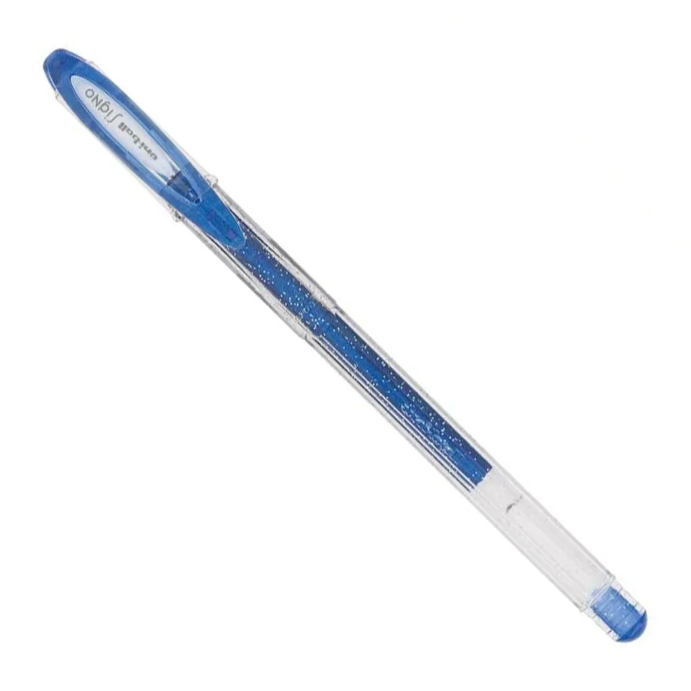 LEG PIX UNI-BALL GEL CU SCLIPICI UM-120SP ALBASTRU P139 [1]