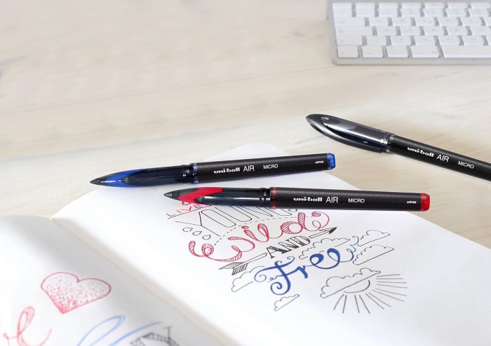 LEG ROLLER UNI-BALL AIR UBA188-M 0.5 NEGRU R827 [3]